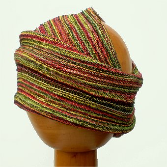 Dreadz Fair Trade Multi Colour Tribal Headwrap Headband Yellow Red and Black colours