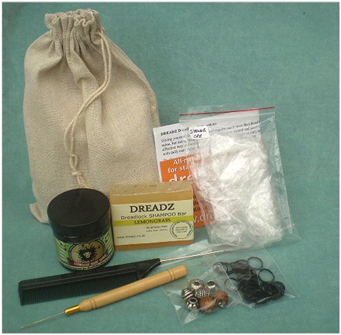 Dreadz Dreadlock Starter KIT with Lemongrass Shampoo Bar