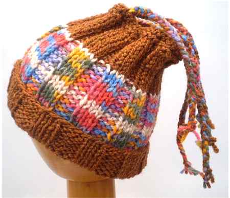 Dreadz Ribbed Open Top Dreadfall Dreadlock Beanie Hat (OT_004)