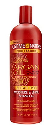 Crème of Nature Moisture & Shine Sulfate Free Shampoo 591ml (20oz.)