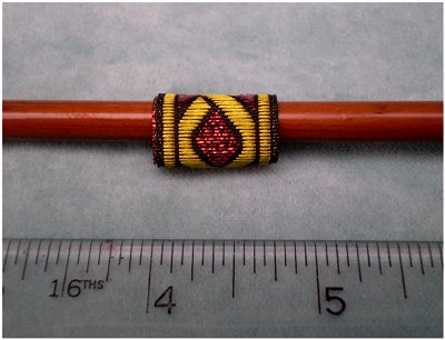 Dreadz Dreadlock Fabric Hair Cuff (3/4" Long x 1/2" Wide) #102