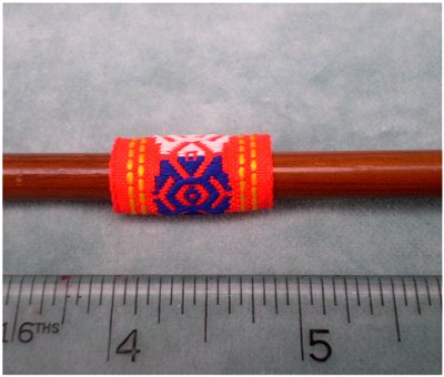 Dreadz Dreadlock Fabric Cuff (3/4" Long x 1/2" Wide) #131