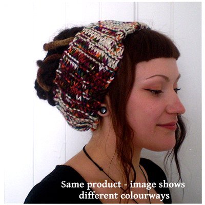 Dreadz Chunky Knitted Head Band / Tube