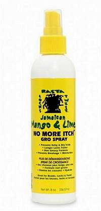 Rasta Locks & Twist Jamaican Mango & Lime No More Itch Gro Spray 8oz.