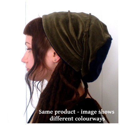 Dreadz Velvet & Fleece Tam/Beanie Hat