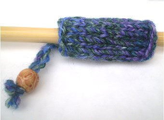 Dreadz Hand-Made Knitted Lock Sleeve x 1 (#13) Heather