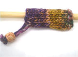 Dreadz Hand-Made Knitted Lock Sleeve x 1 (#17) Purple Mix