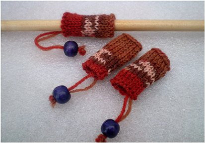 Dreadz Hand-Made Knitted Lock Sleeve x 1 (#201) Browns