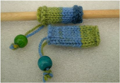Dreadz Hand-Made Knitted Lock Sleeve x 1 (#209) Blue/Green