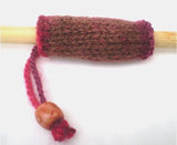Dreadz Hand-Made Knitted Lock Sleeve x 1 (#26) Brown Mix