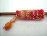Dreadz Hand-Made Knitted Lock Sleeve x 1 (#90) Oranges