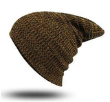 Dreadz Fine Knit Lightweight Beanie Hat (AL-102) (Black/Gold Tones)