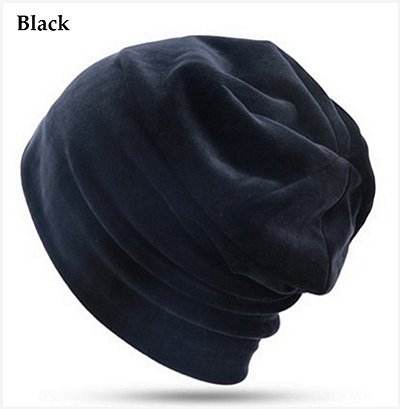 Dreadz Velvet Beanie Hat (Black)
