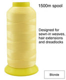A Hair Extension Weaving Thread 1500m (Blonde)
