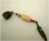 Dreadz Dangle Dreadlock Hair Beads (5mm Hole) (B-04) x 1 Bead