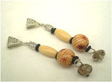 Dreadz Dangle Dreadlock Hair Beads (5mm Hole) (B-19) x 1 Bead