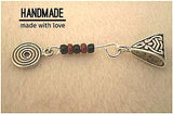 Dreadz Spiral Dangle Dreadlock Hair Beads (5mm Hole) (MA-1) x 1 Bead
