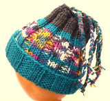 Dreadz Ribbed Open Top Dreadfall Dreadlock Beanie Hat (OT_003)