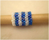 Handmade Peyote Stitch Beaded Dreadlock Sleeve/Cuff (9-10mm Hole) x 1 (PY-104)