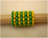 Handmade Peyote Stitch Beaded Dreadlock Sleeve/Cuff (9-10mm Hole) x 1 (PY-116)