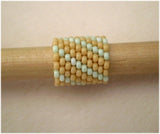 Handmade Peyote Stitch Beaded Dreadlock Sleeve/Cuff (9-10mm Hole) x 1 (PY-119)