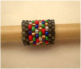 Handmade Peyote Stitch Beaded Dreadlock Sleeve/Cuff (9-10mm Hole) x 1 (PY-126)