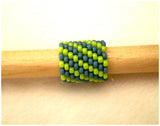 Handmade Peyote Stitch Beaded Dreadlock Sleeve/Cuff (11-12mm Hole) x 1 (PY-204)