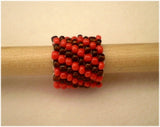 Handmade Peyote Stitch Beaded Dreadlock Sleeve/Cuff (11-12mm Hole) x 1 (PY-209)