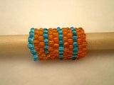 Handmade Peyote Stitch Beaded Dreadlock Sleeve/Cuff (11-12mm Hole) x 1 (PY-210)