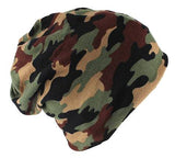 Dreadz 3-in-1 Multi-Function Tubular Dreadlock Beanie/Headwrap/Neckwarmer (Camouflage)