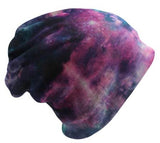 Dreadz 3-in-1 Multi-Function Tubular Dreadlock Beanie/Headwrap/Neckwarmer (Tie Dye - Purple/Blue)