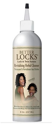 Better Locks Lock & Twist System Revitalizing Herbal Cleanser Shampoo 8oz.