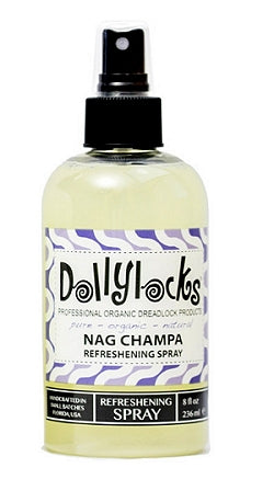 Dollylocks Organic Nag Champa Refreshening Dreadlocks Spray (8oz.)