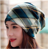 Dreadz 3-in-1 Multi-Function Tubular Beanie/Headwrap/Neckwarmer (Burberry Style)