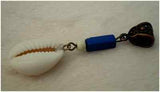 Dreadz Bronze Bail Shell Dangle Dreadlock Hair Bead (5mm Hole) (SH-32) x 1