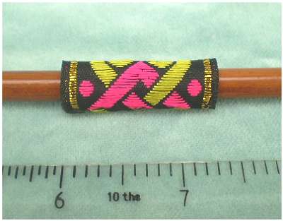 Dreadz Dreadlock Fabric Cuff (1 1/4" Long x 1/2" Wide) #325