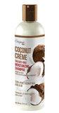bottle of Originals by Africa's BEST Sulfate-Free Coconut Crème Moisturizing Shampoo 12oz. / 355ml shown against white background