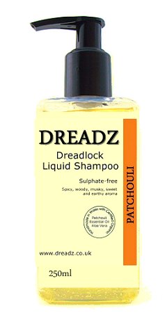 Dreadz Patchouli Dreadlock Liquid Shampoo 250ml