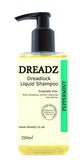 Dreadz Peppermint Dreadlock Liquid Shampoo 250ml