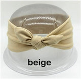 Dreadz Rabbit Ears Knot Head Band Turban Head Wrap (Beige)