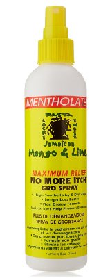 Rasta Locks & Twist Jamaican Mango & Lime Mentholated No More Itch Gro Spray 8oz.