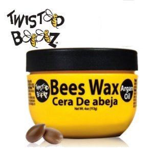 Twisted Beez Bees Wax with Argan Oil 4oz.