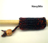Dreadz Hand-Made Knitted Lock Sleeve x 1 (#01) Navy Mix
